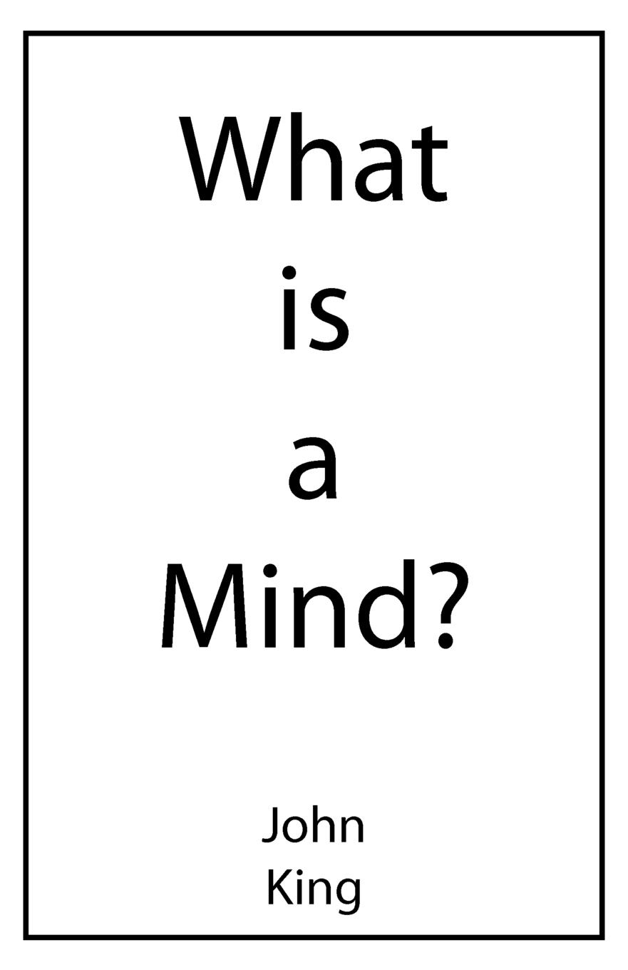 Vorderes Coverbild What is a Mind?