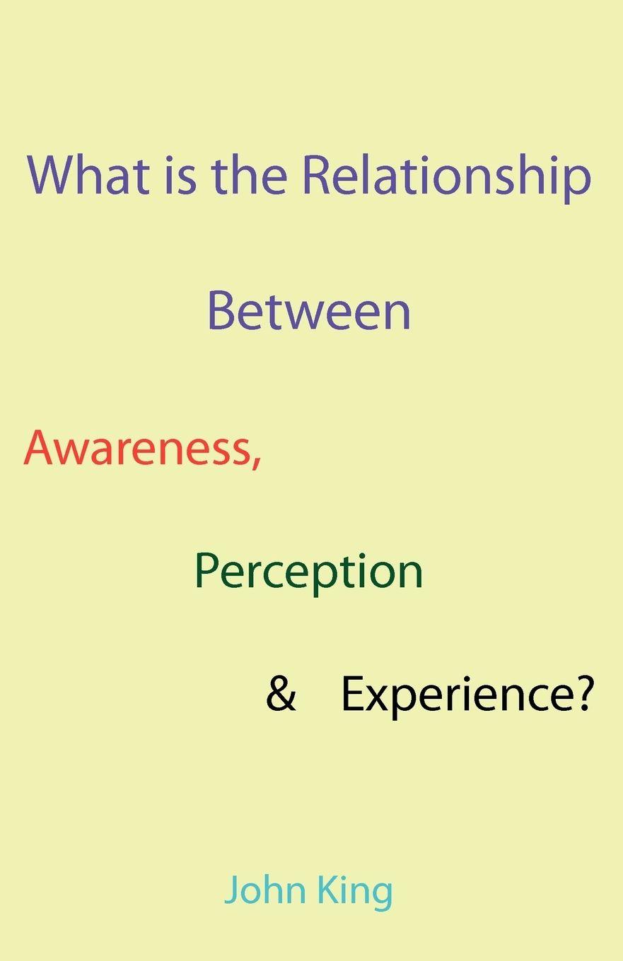 Vorderes Coverbild What is the Relationship Between Awareness, Perception & Experience?