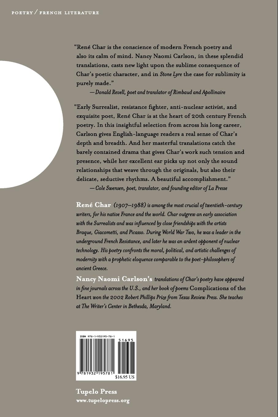 Rückseitencover Stone Lyre