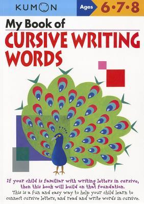 Vorderes Coverbild Kumon My Book of Cursive Writing Words