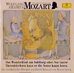 Vorderes Coverbild Wolfgang Amadeus Mozart. Das Wunderkind aus Salzburg. CD