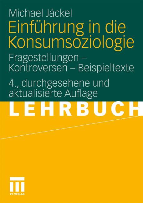 Vorderes Coverbild Einführung in die Konsumsoziologie