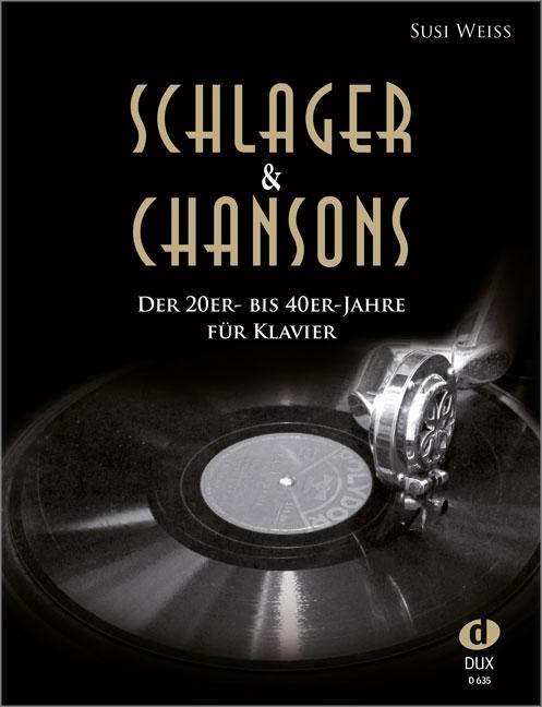 Vorderes Coverbild Schlager & Chansons der 20er- bis 40er-Jahre