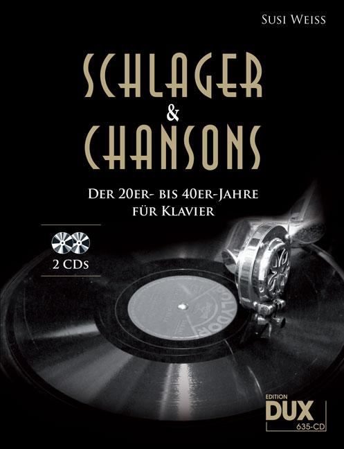 Vorderes Coverbild Schlager & Chansons der 20er- bis 40er-Jahre