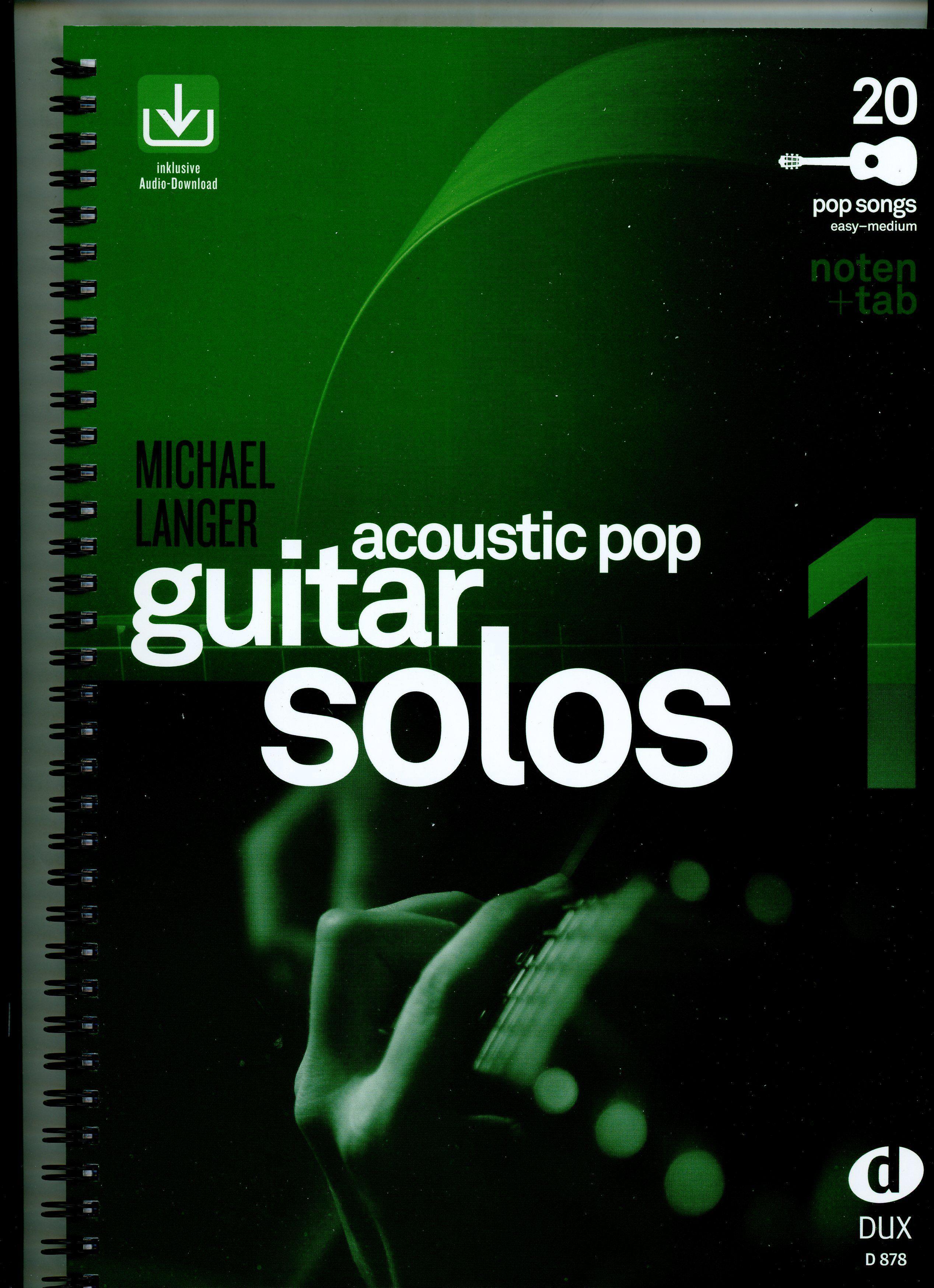 Vorderes Coverbild Acoustic Pop Guitar Solos 1