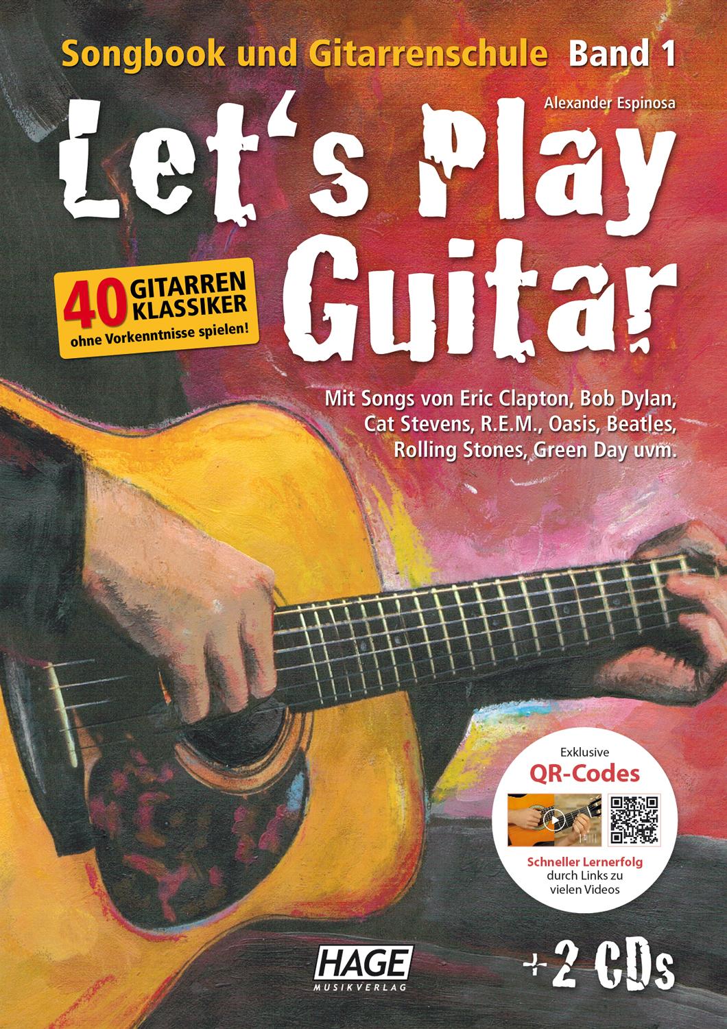 Vorderes Coverbild Let's Play Guitar