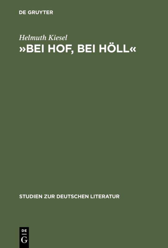 Vorderes Coverbild 'Bei Hof, bei Höll'