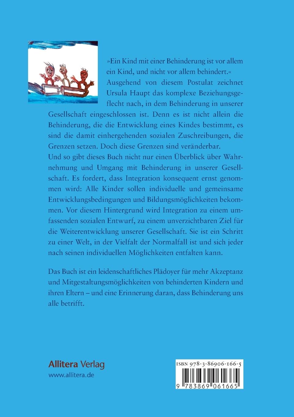 Rückseitencover Behindert und gefördert