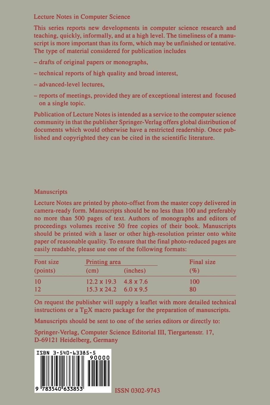 Rückseitencover Computational Logic and Proof Theory