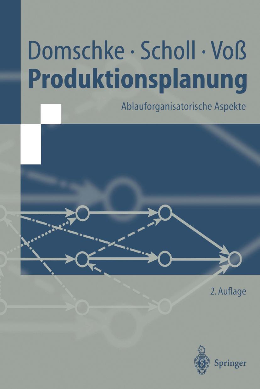 Vorderes Coverbild Produktionsplanung
