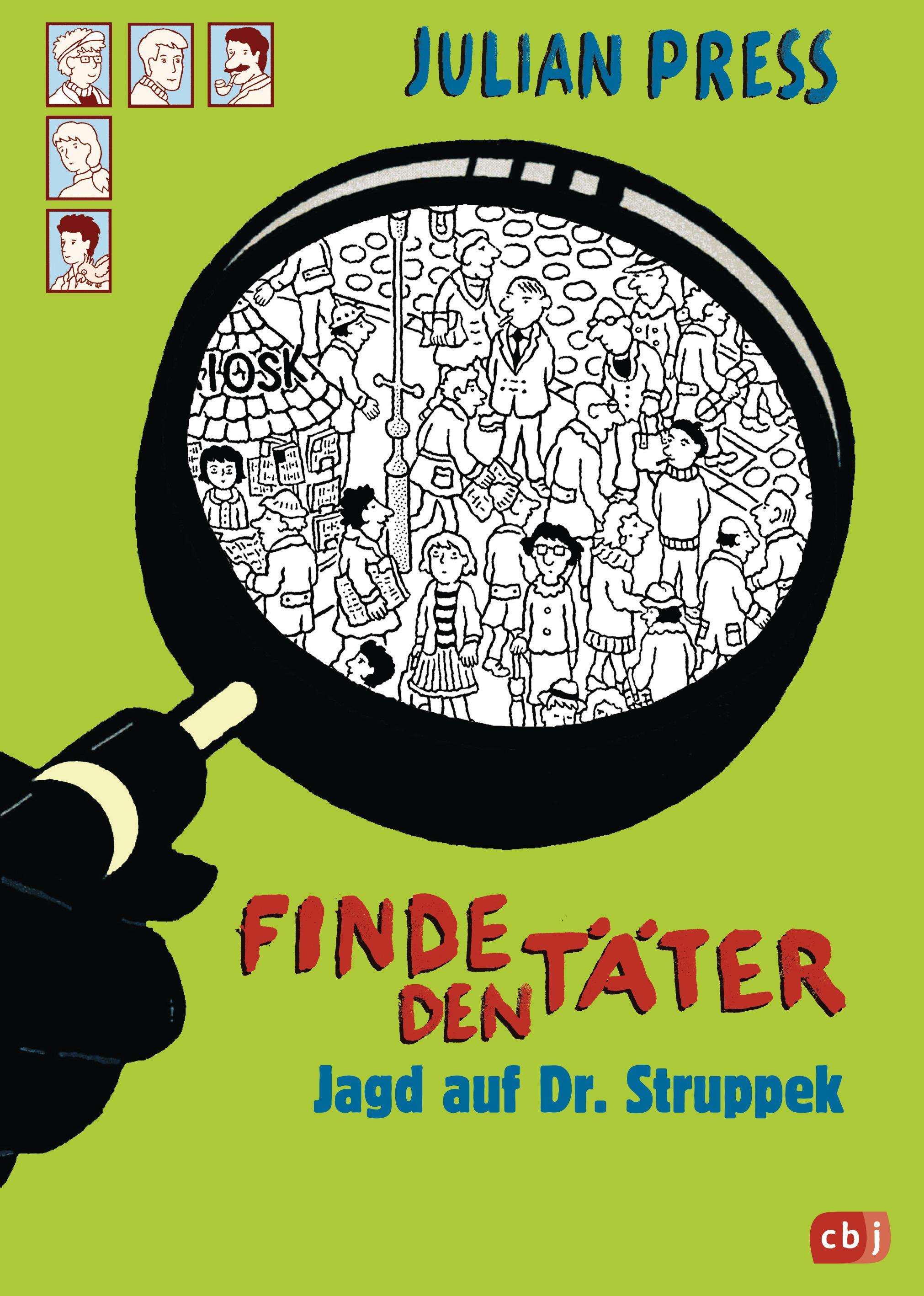 Vorderes Coverbild Finde den Täter - Jagd auf Dr. Struppek