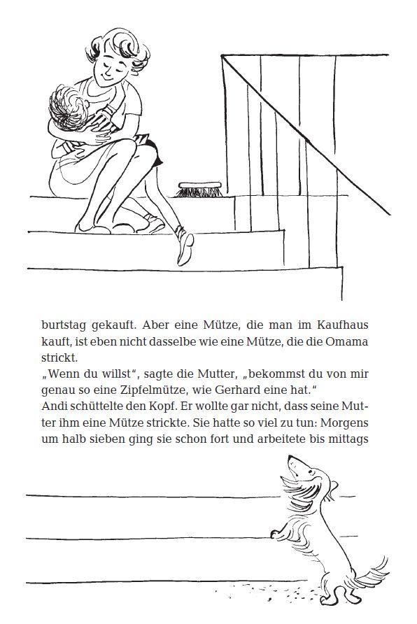 Beispielinhalt (Bild) Die Omama im Apfelbaum