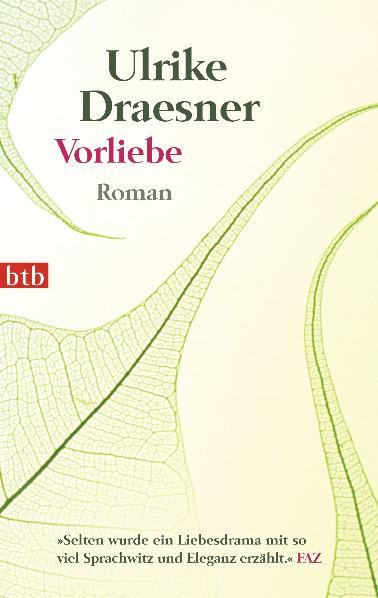 Vorderes Coverbild Vorliebe
