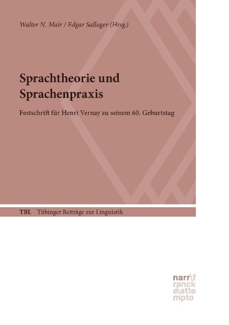 Vorderes Coverbild Sprachtheorie und Sprachenpraxis