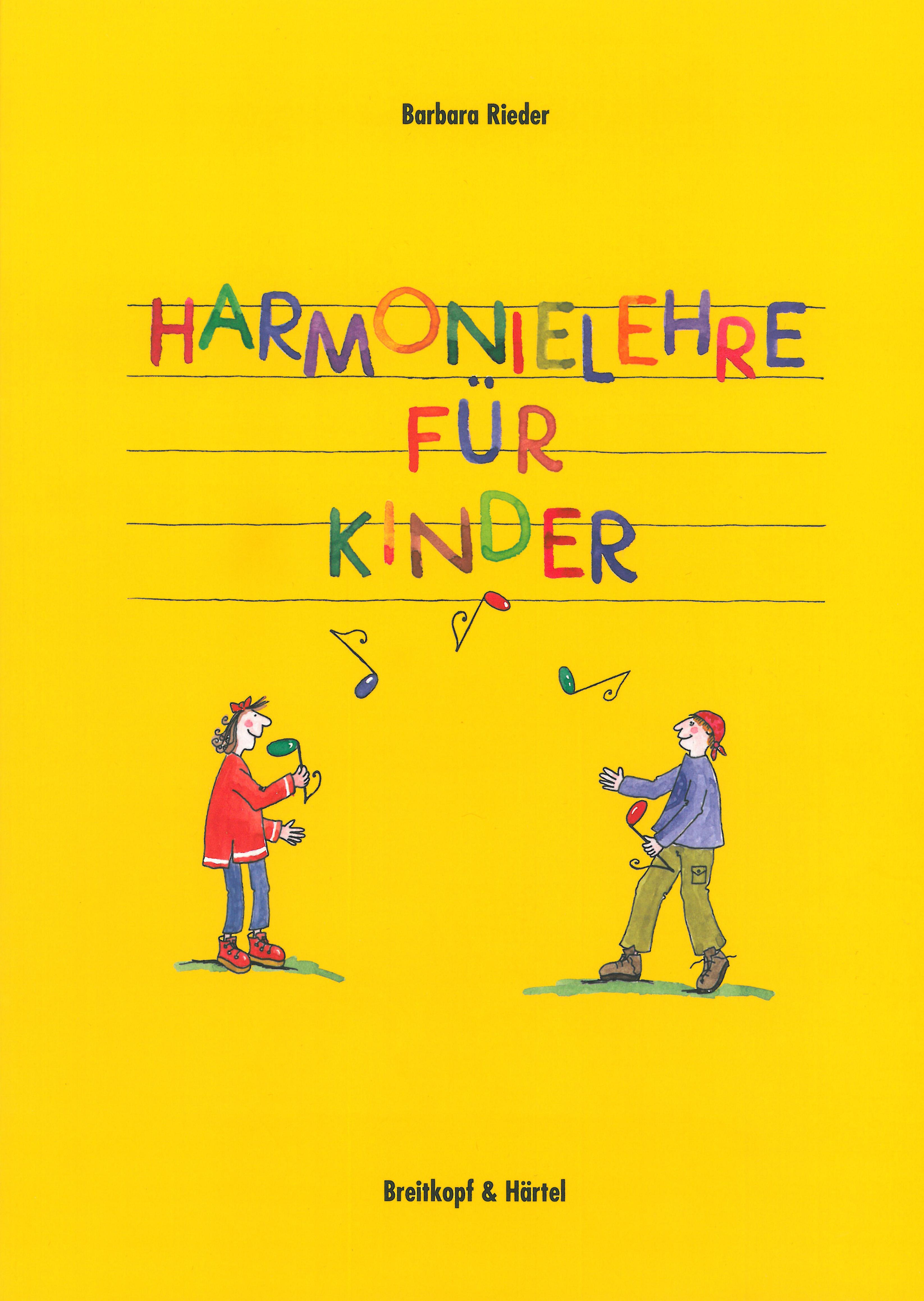 Vorderes Coverbild Harmonielehre für Kinder