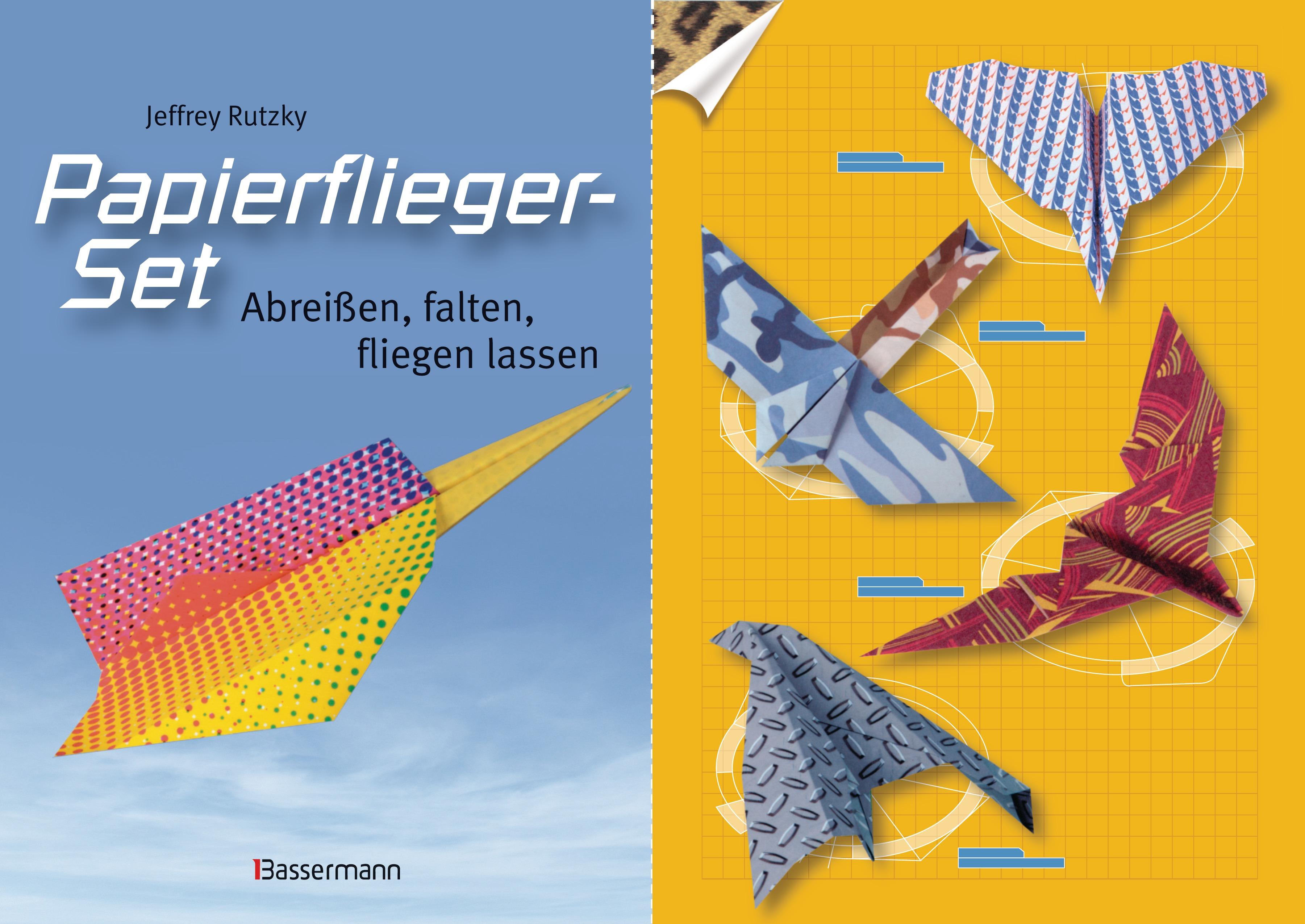 Vorderes Coverbild Papierflieger-Set