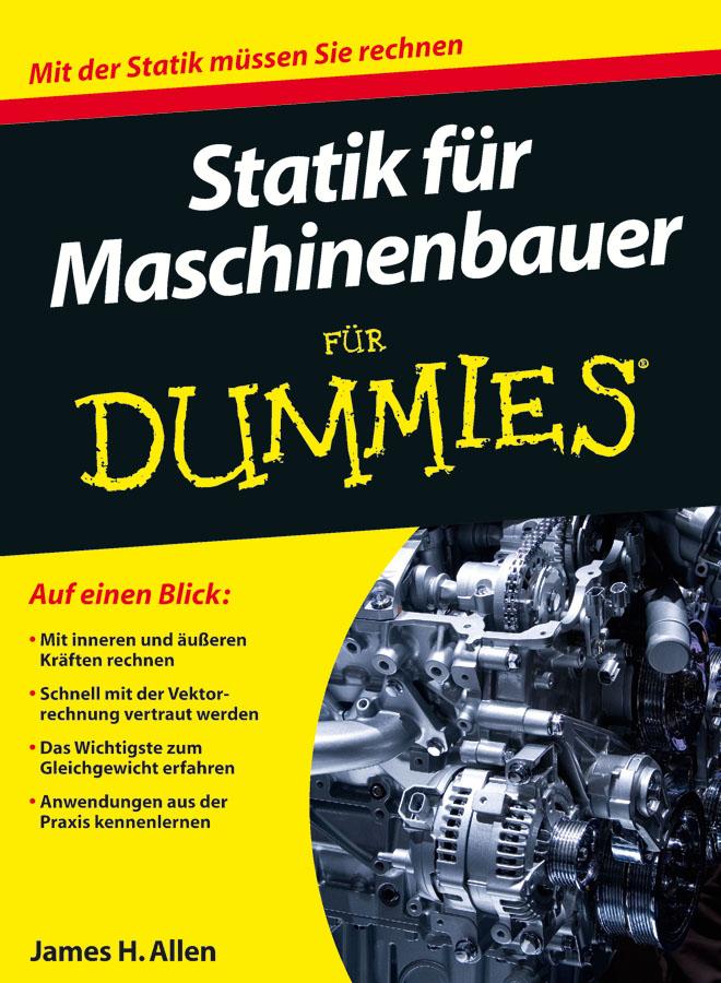 Vorderes Coverbild Statik für Maschinenbauer für Dummies