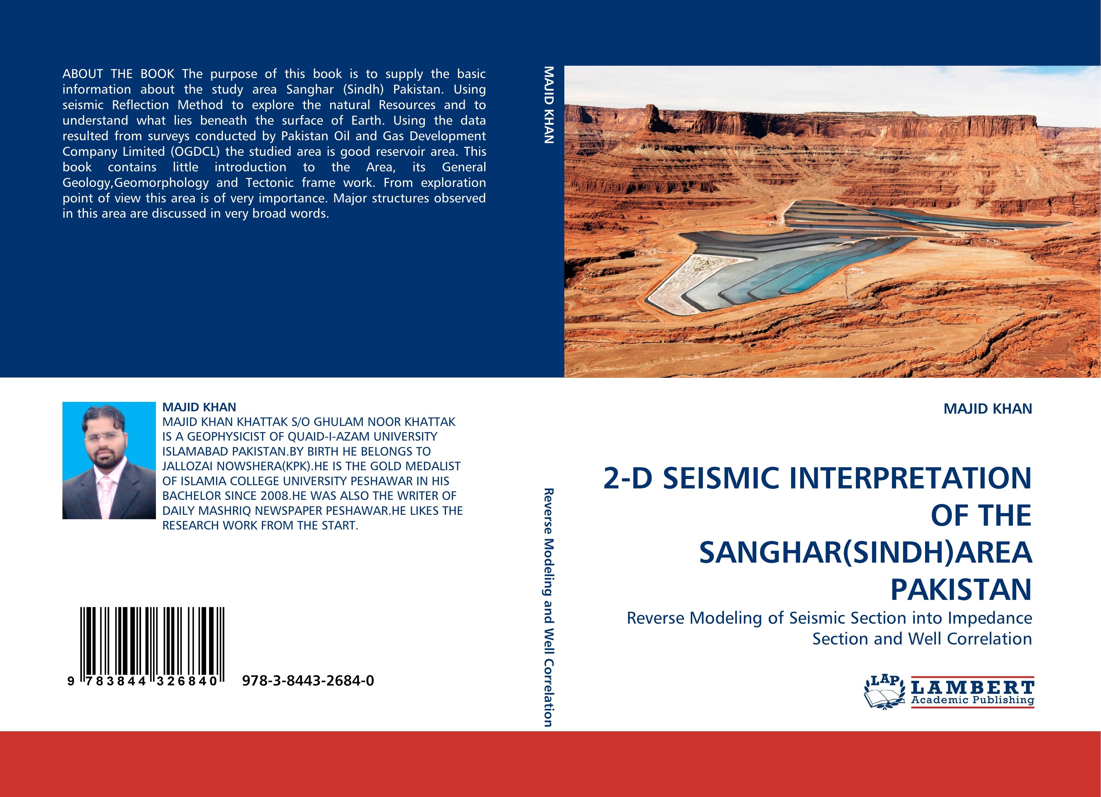 Vorderes Coverbild 2-D SEISMIC INTERPRETATION OF THE SANGHAR(SINDH)AREA PAKISTAN
