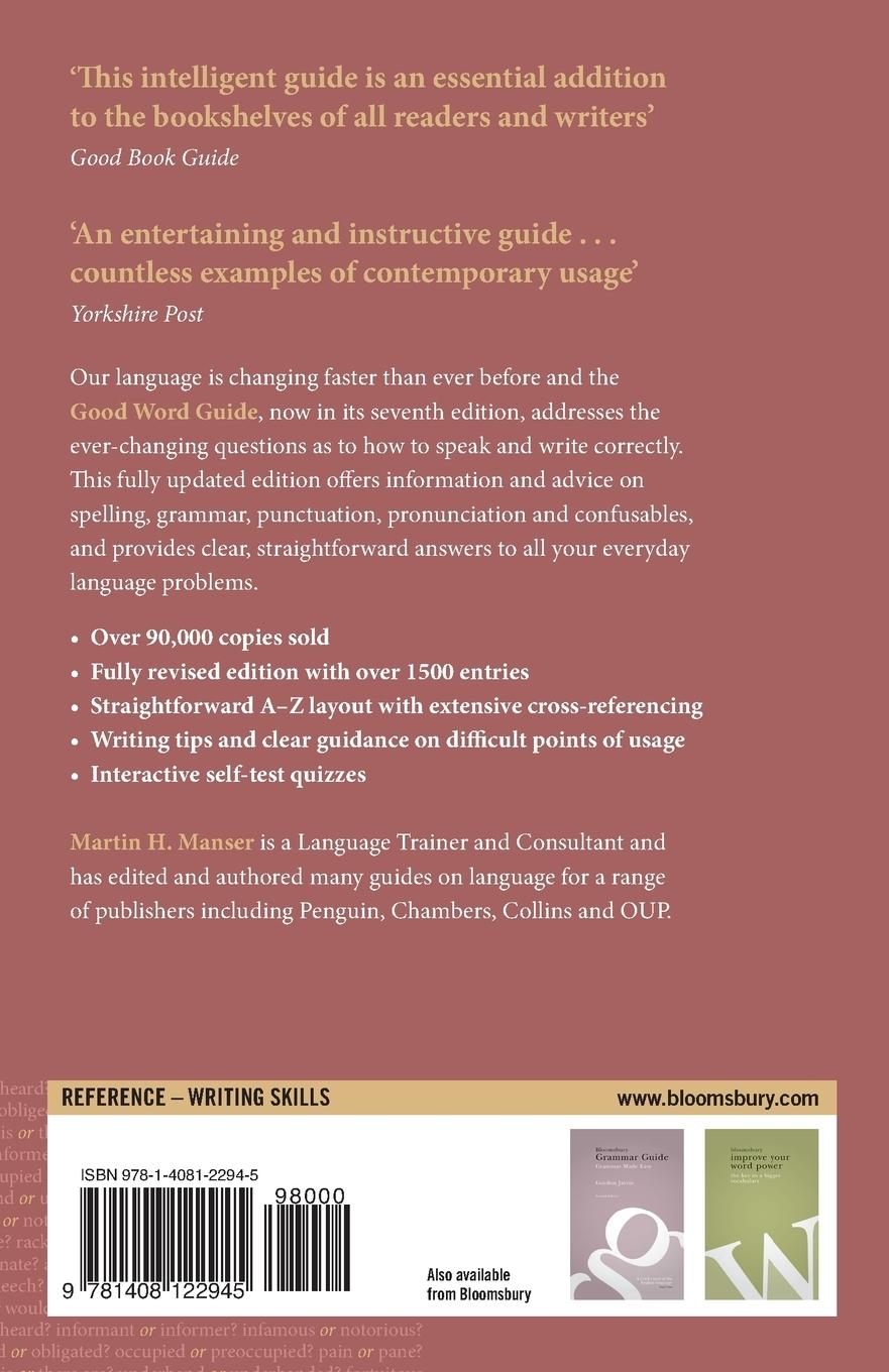 Rückseitencover Good Word Guide