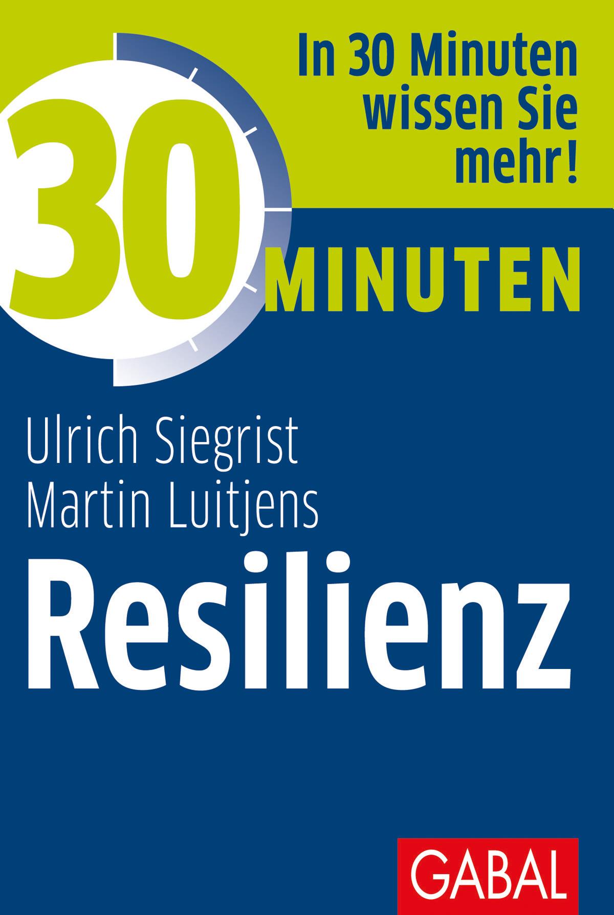 Vorderes Coverbild 30 Minuten Resilienz
