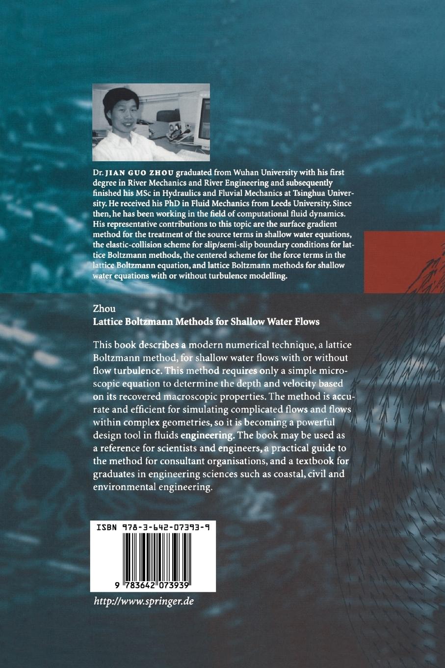 Rückseitencover Lattice Boltzmann Methods for Shallow Water Flows