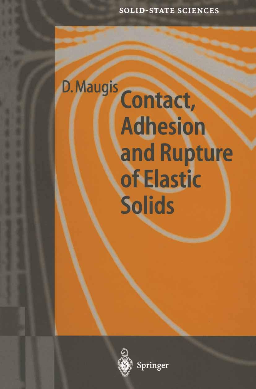 Vorderes Coverbild Contact, Adhesion and Rupture of Elastic Solids
