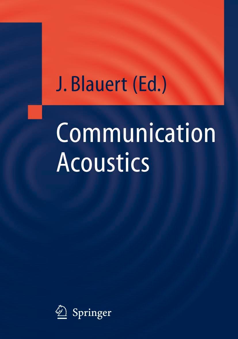 Vorderes Coverbild Communication Acoustics