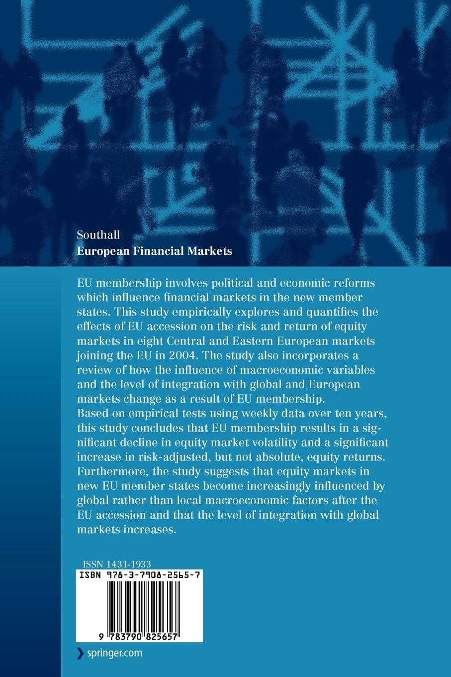 Rückseitencover European Financial Markets