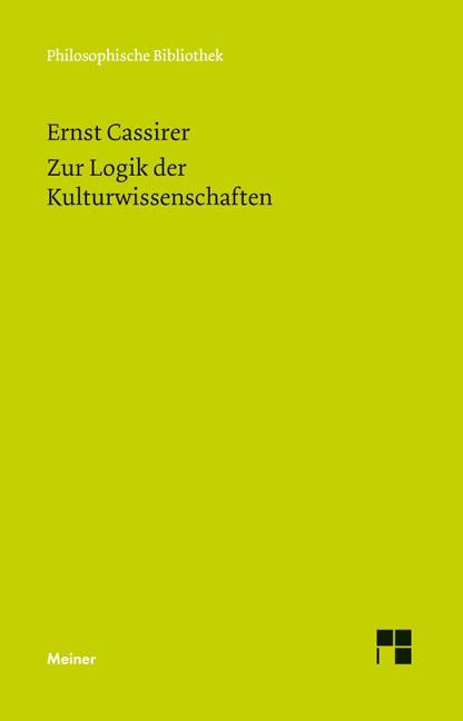 Vorderes Coverbild Zur Logik der Kulturwissenschaften. Fünf Studien