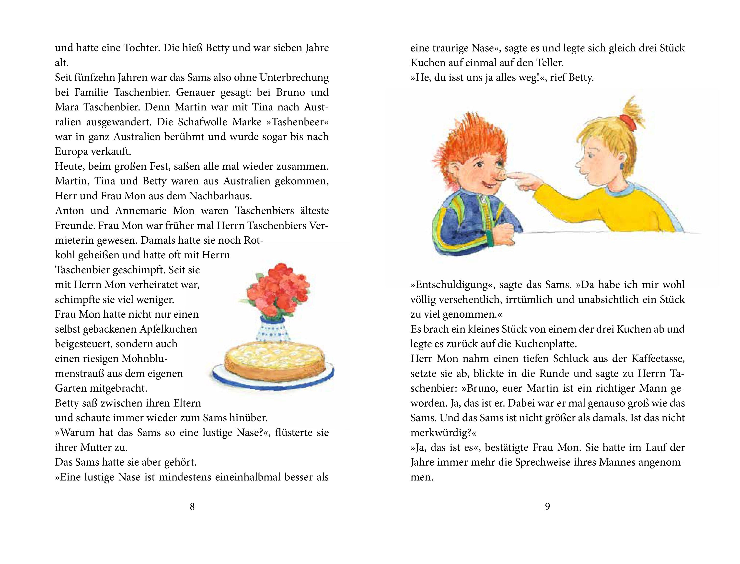 Beispielinhalt (Bild) Sams im Glück