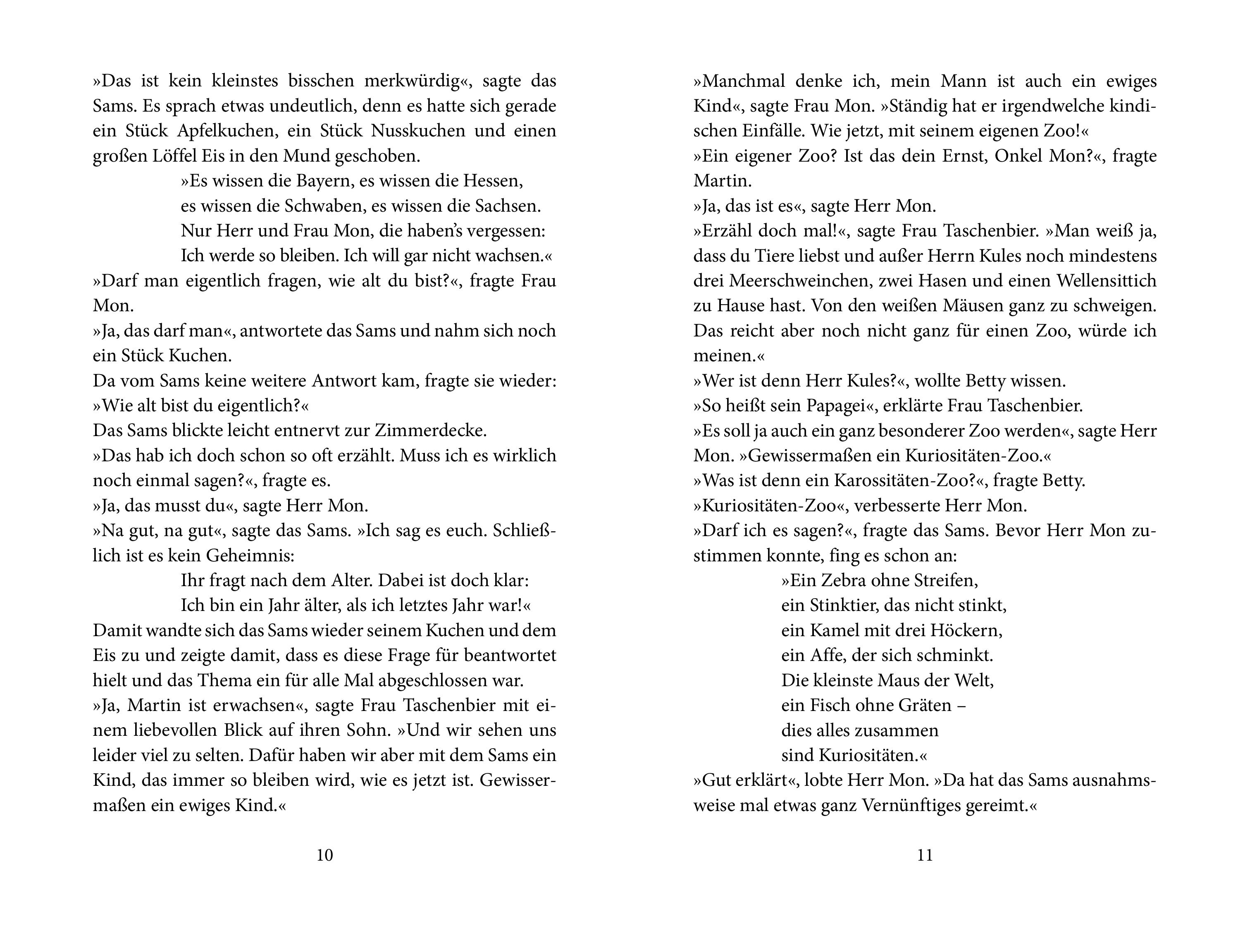 Beispielinhalt (Bild) Sams im Glück