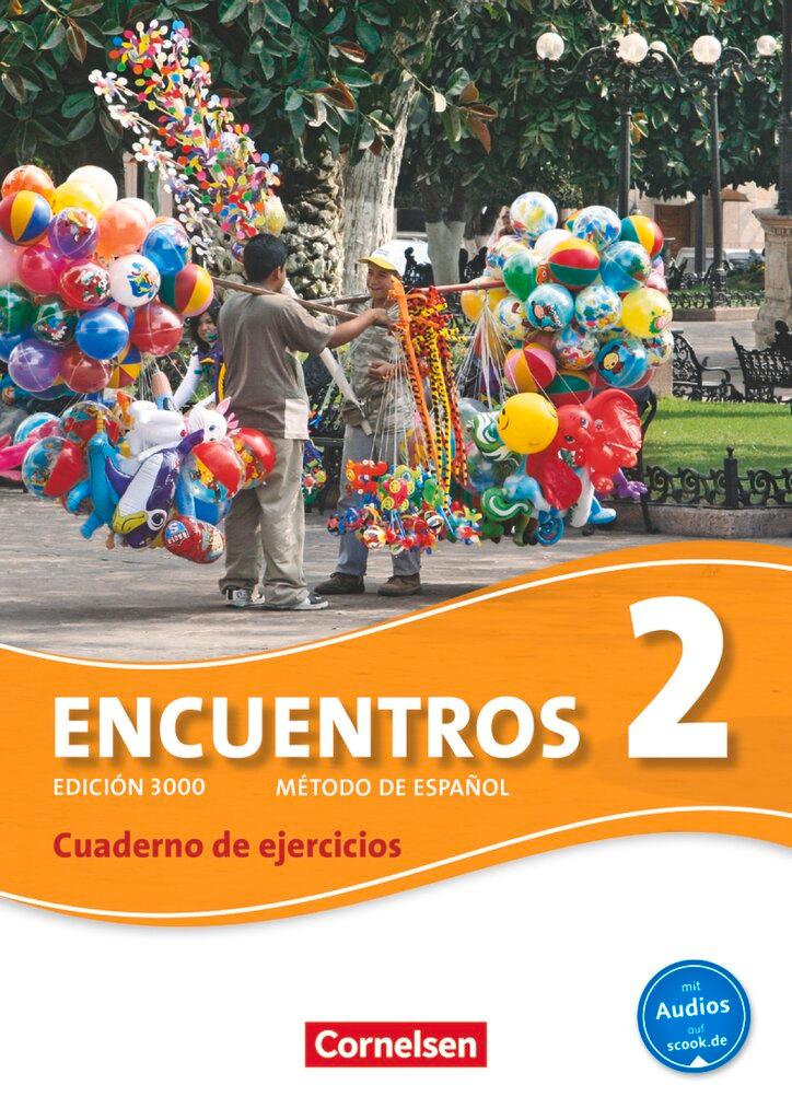 Vorderes Coverbild Encuentros 02. Cuaderno de ejercicios mit Audios online