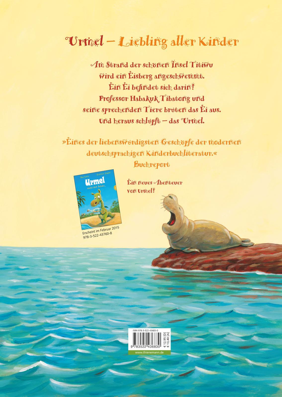 Rückseitencover Urmel schlüpft aus dem Ei. SuperBuch