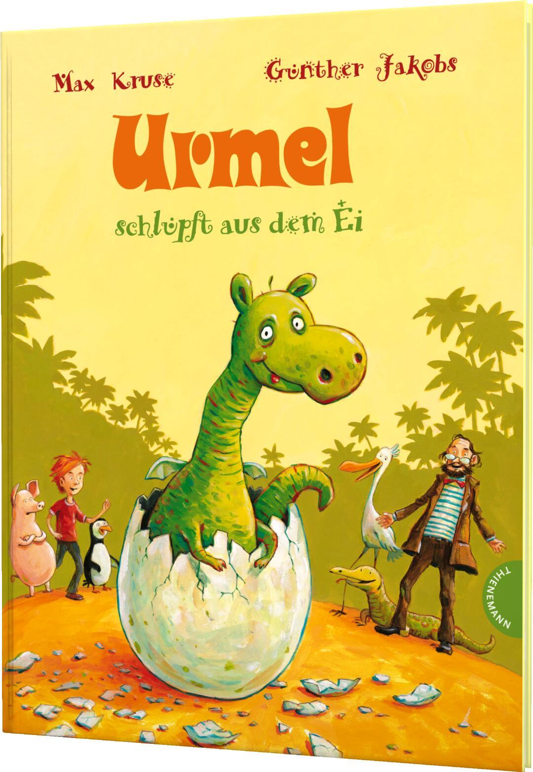 Vorderes Coverbild Urmel schlüpft aus dem Ei. SuperBuch