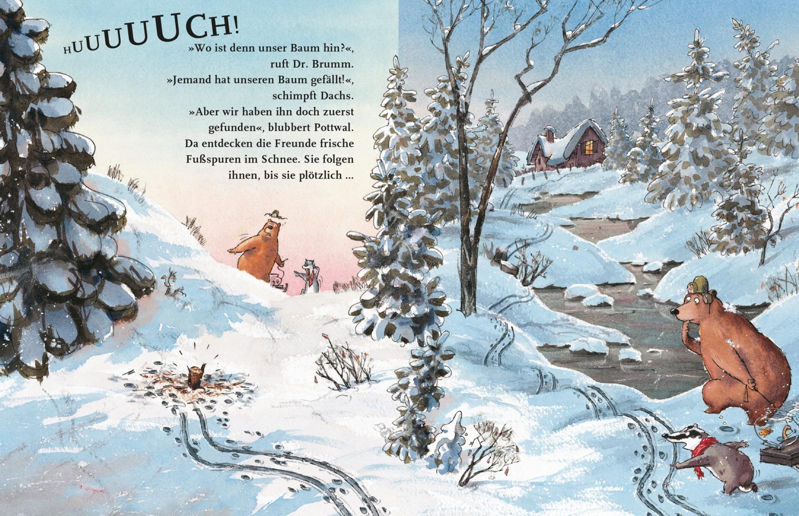 Beispielinhalt (Bild) Dr. Brumm feiert Weihnachten (Mini)