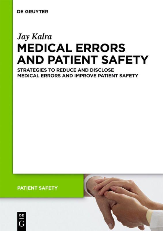 Vorderes Coverbild Medical Errors and Patient Safety