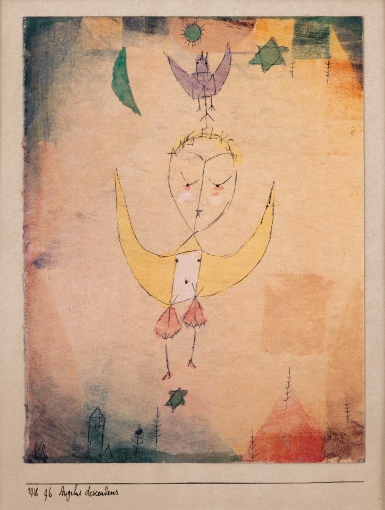 Beispielinhalt (Bild) Die Engel von Paul Klee