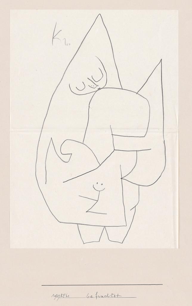 Beispielinhalt (Bild) Die Engel von Paul Klee
