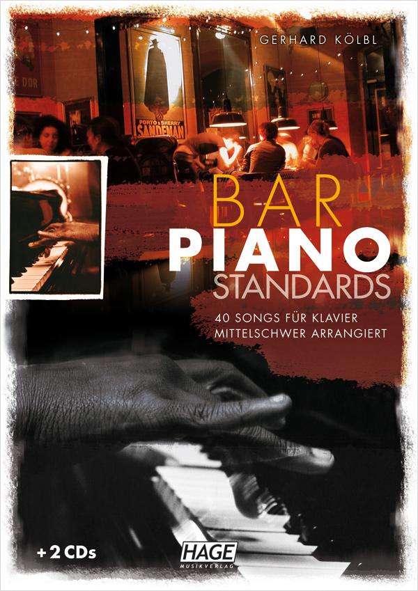 Vorderes Coverbild Bar Piano Standards mit 2 CDs