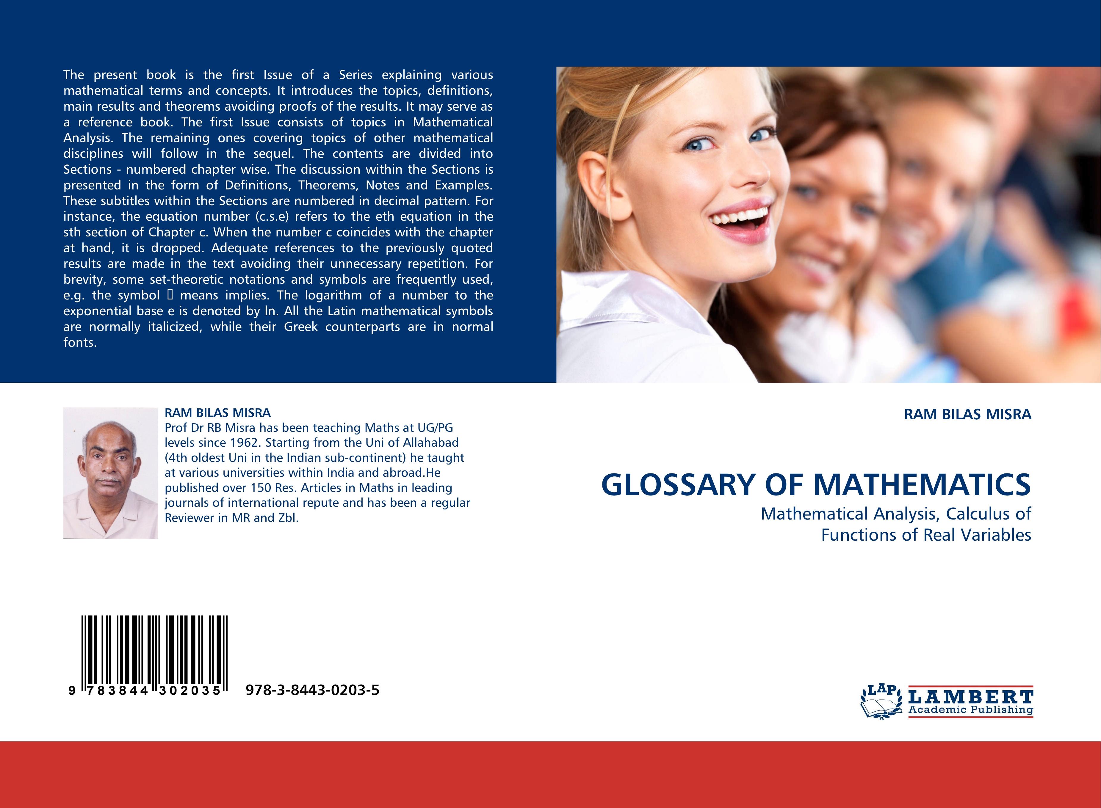 Vorderes Coverbild GLOSSARY OF MATHEMATICS