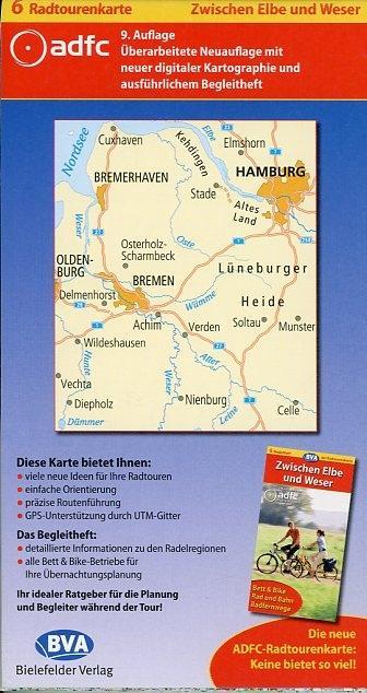 Beispielinhalt (Bild) ADFC-Radtourenkarte 06 Zwischen Elbe und Weser 1 : 150 000