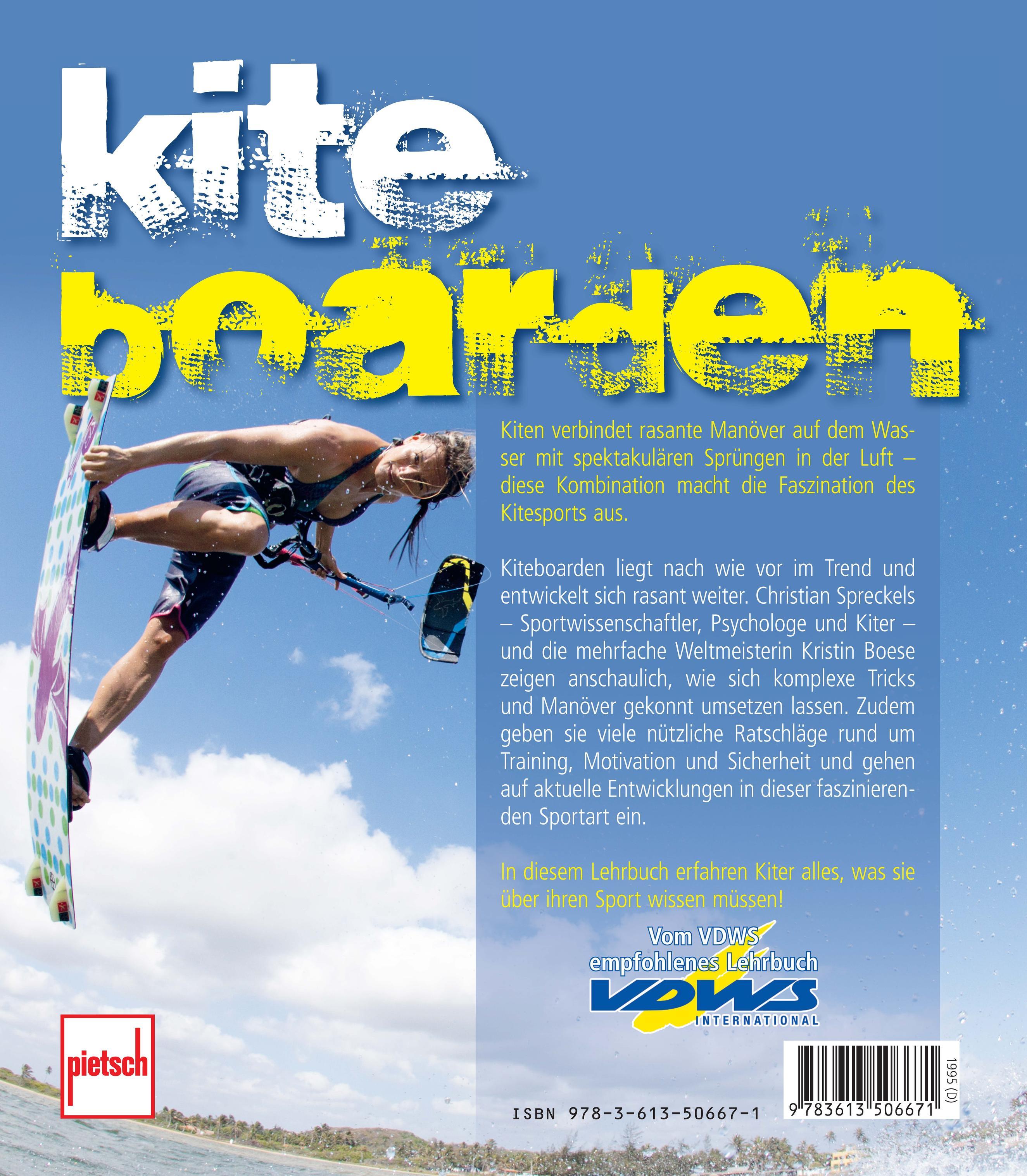 Rückseitencover Kiteboarden