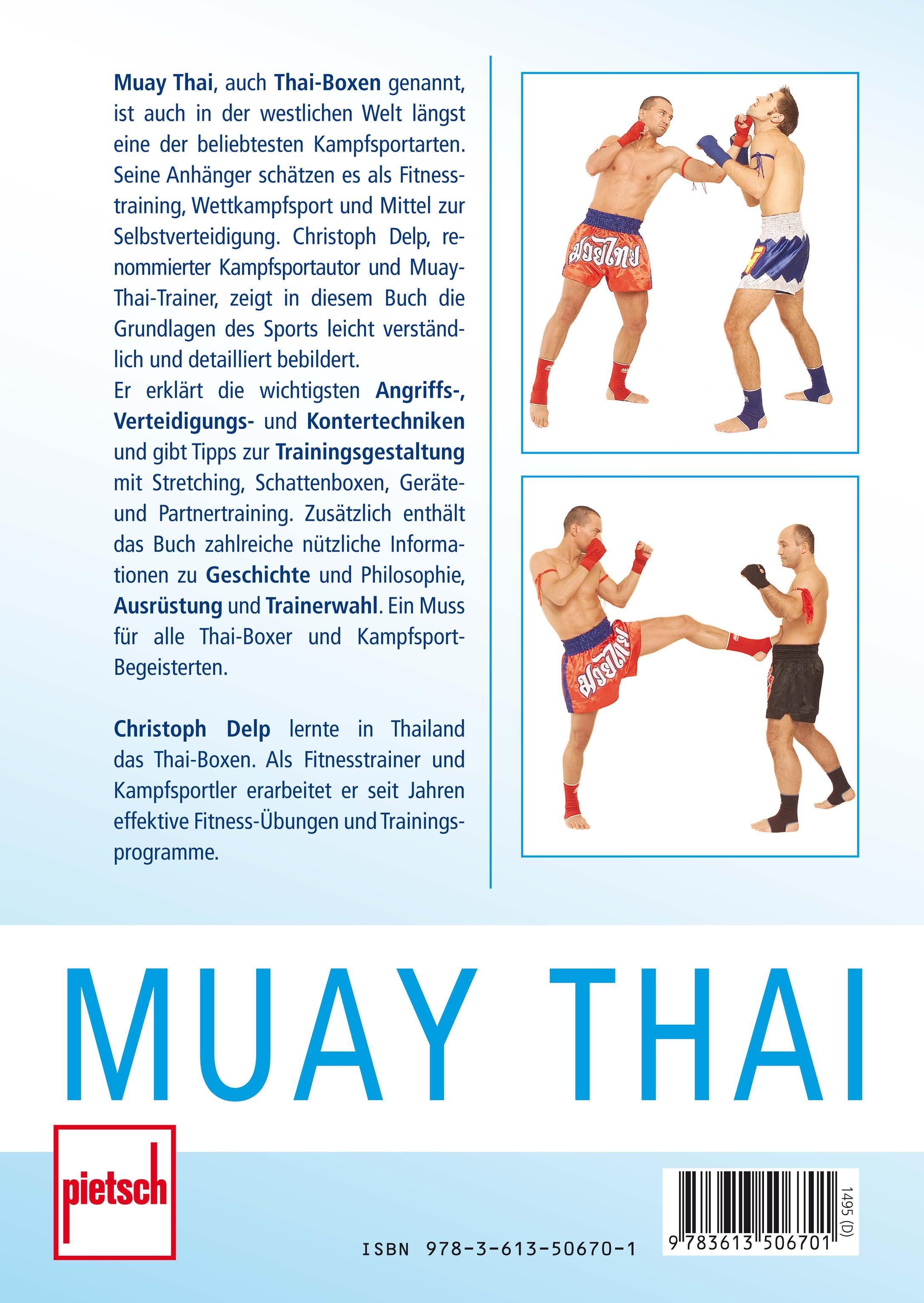 Rückseitencover Muay Thai