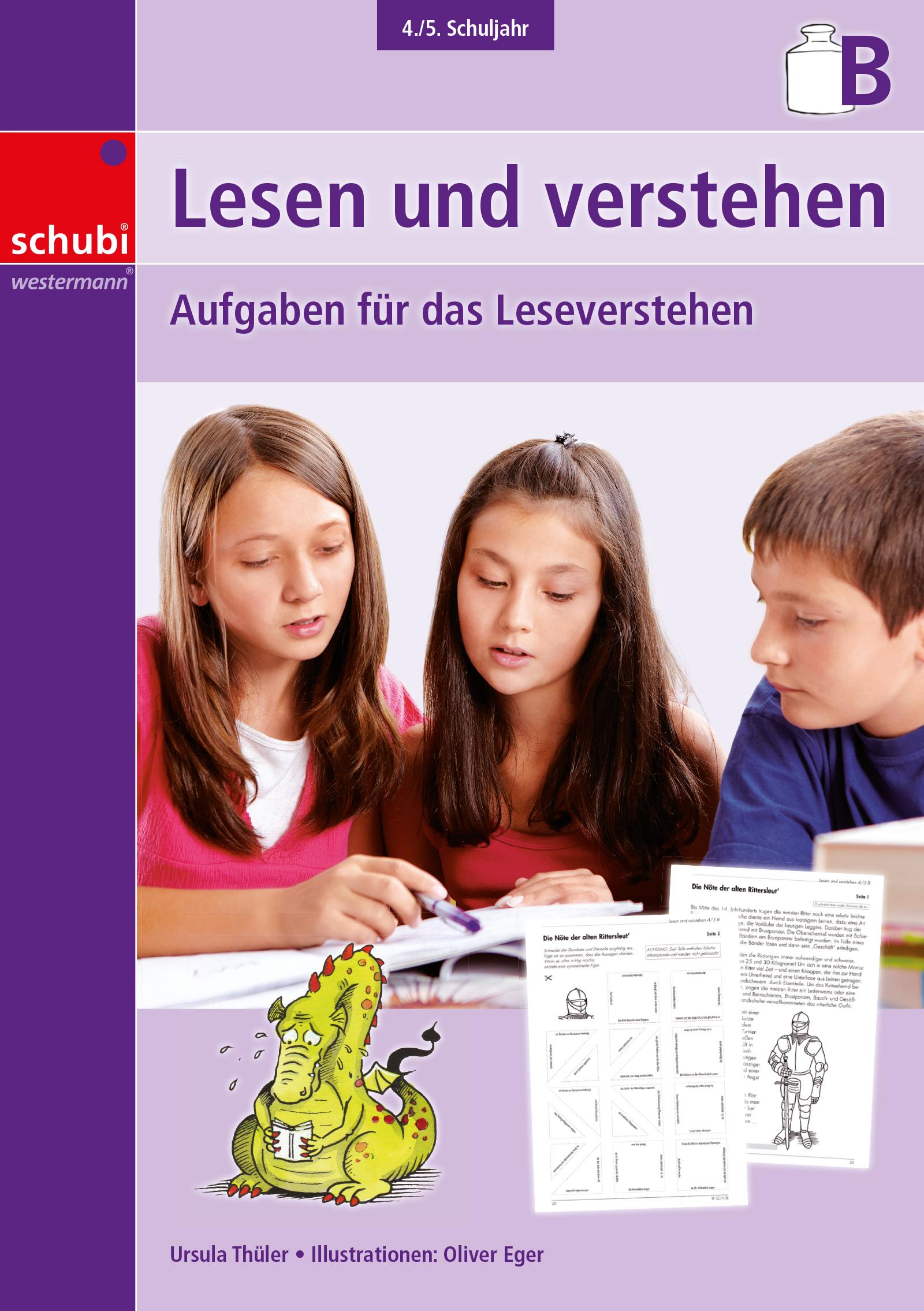 Vorderes Coverbild Lesen und verstehen, 4./5. Schuljahr B