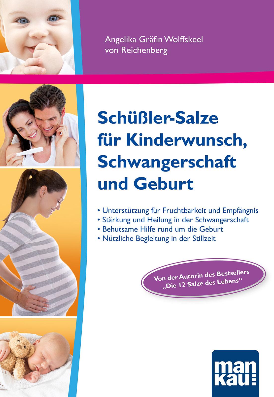 Vorderes Coverbild Schüßler-Salze für Kinderwunsch, Schwangerschaft und Geburt
