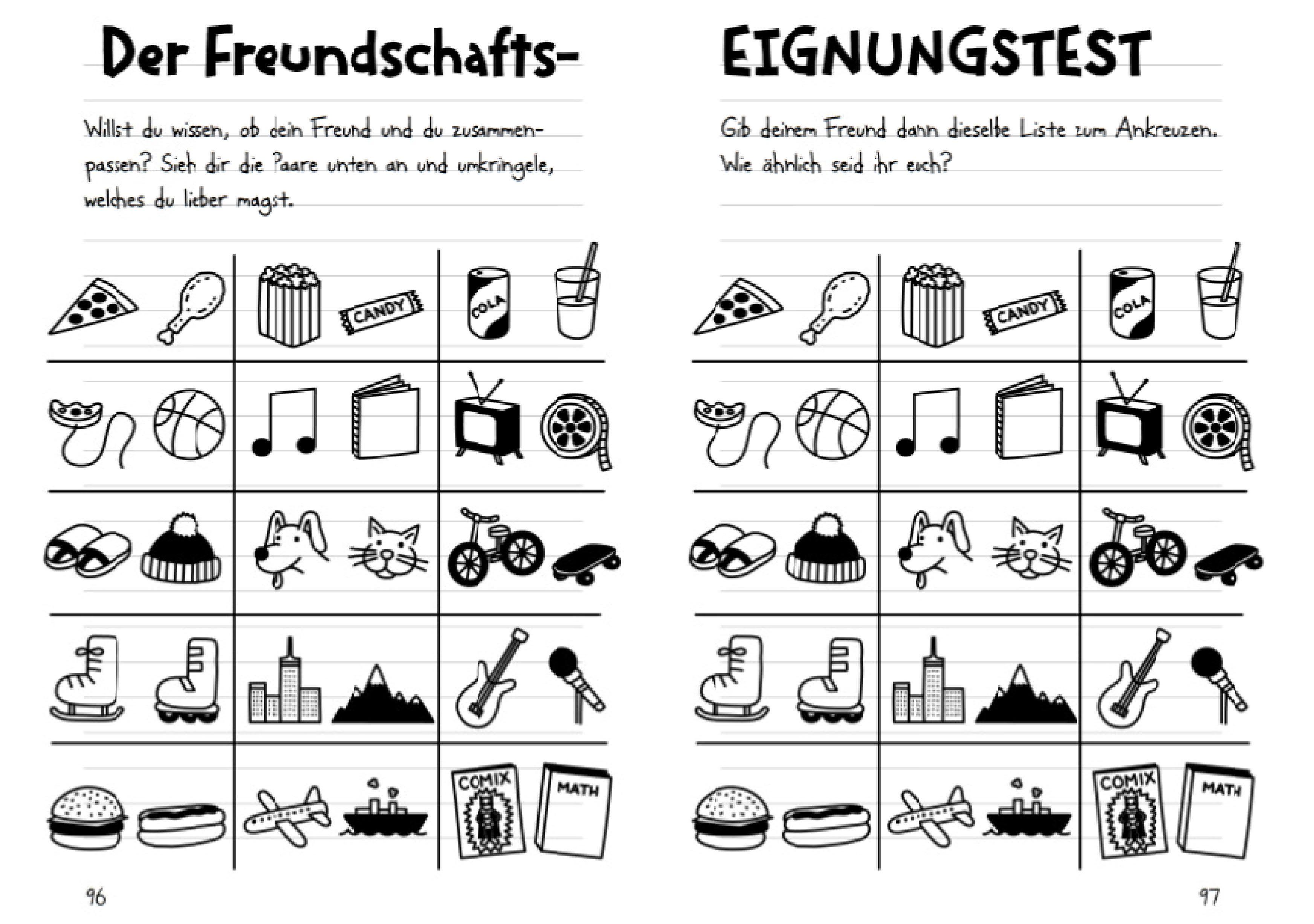 Beispielinhalt (Bild) Gregs Tagebuch - Mach's wie Greg!