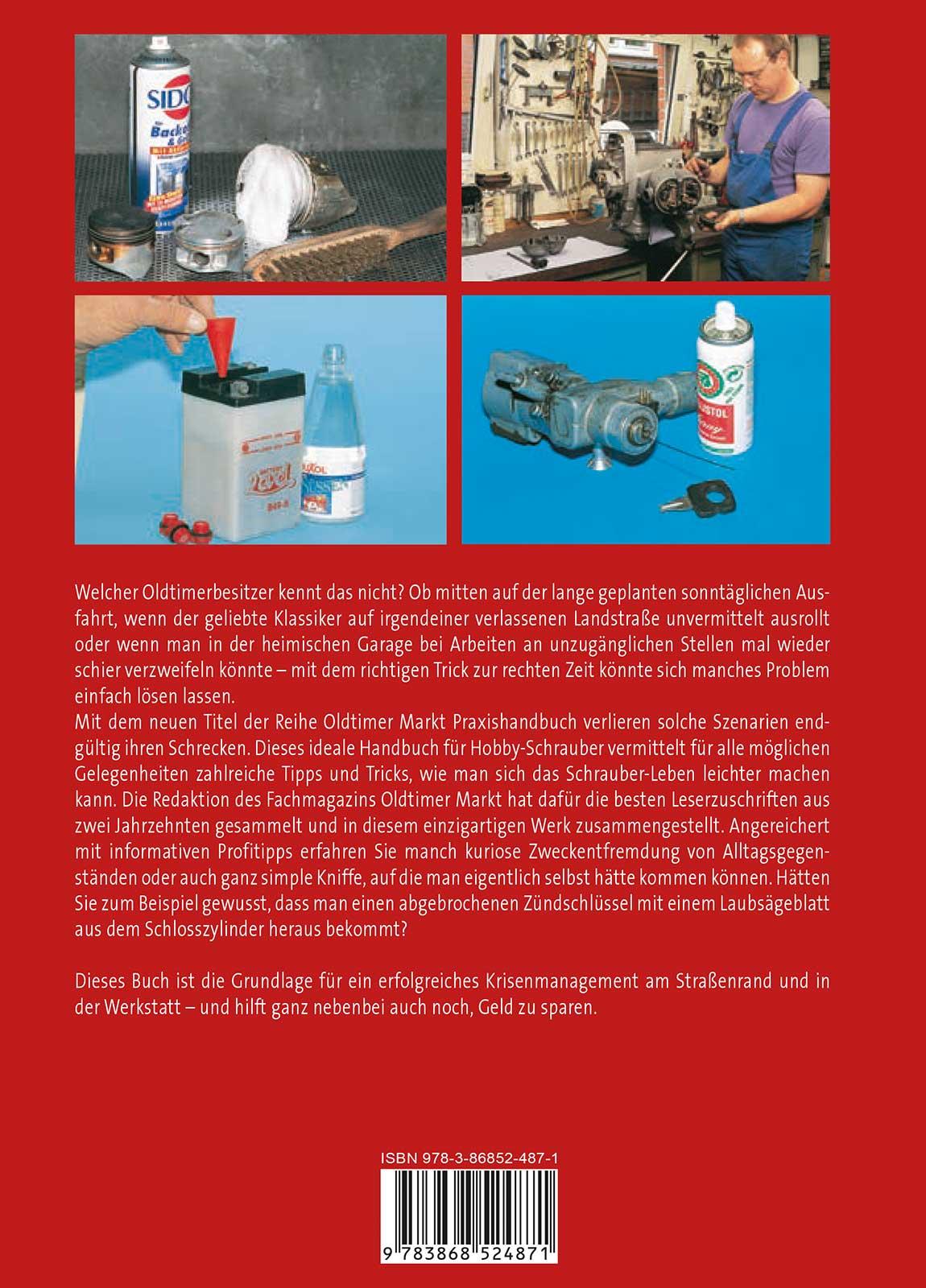Beispielinhalt (Bild) Praxishandbuch Tipps und Tricks für Oldtimer-Fahrer