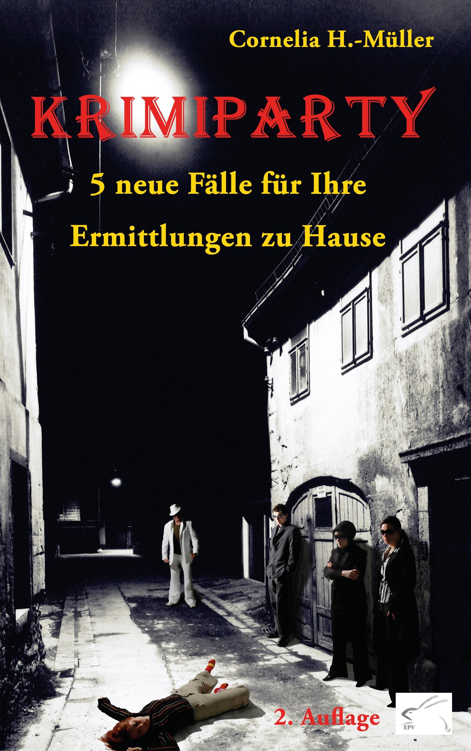Vorderes Coverbild Krimiparty