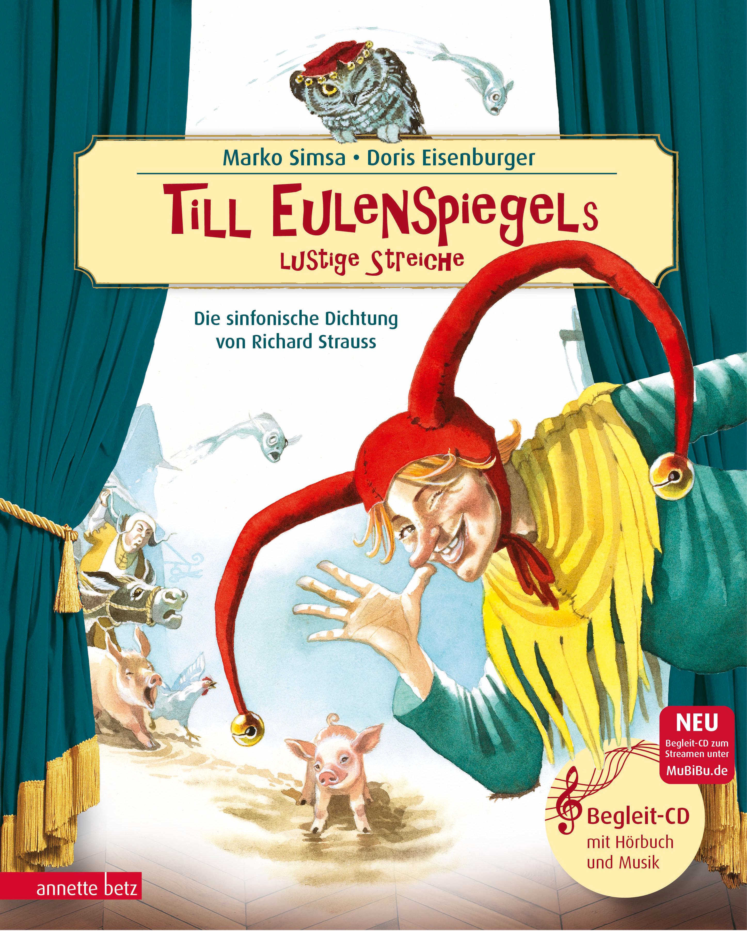 Vorderes Coverbild Till Eulenspiegels lustige Streiche mit CD