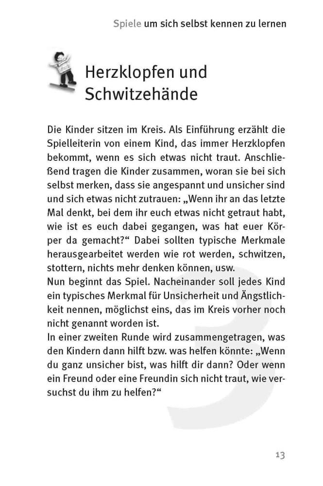 Beispielinhalt (Bild) Die 50 besten Spiele für mehr Selbstvertrauen